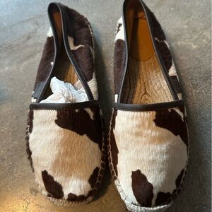 Gucci Calf Hair Espadrille 353989 SZ 36 .5